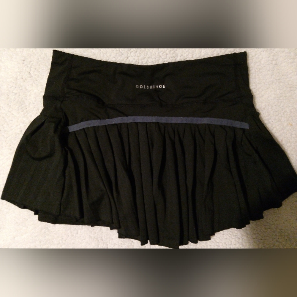 Goldhinge Pleated Tennis Skirt